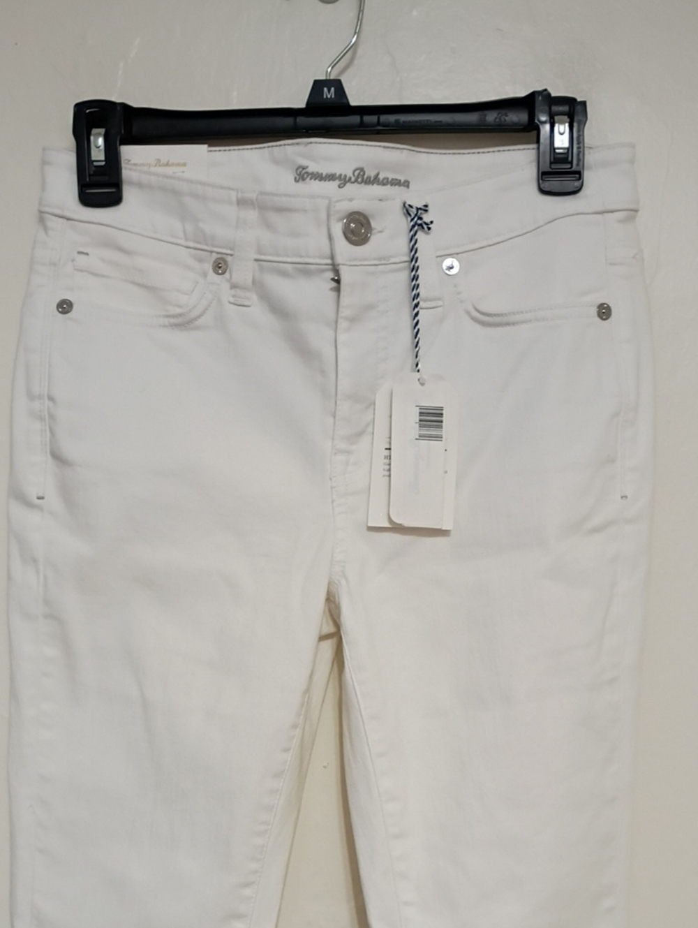 Tommy Bahama White Ella Twill High Rise Ankle Jeans Size 2/28" NWT - Picture 3 of 11